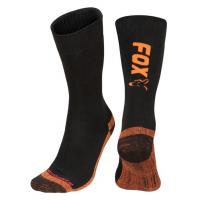 Ponoky Fox Collection Thermolite long sock Black/Orange