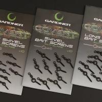 Vrtek s obratlkem Gardner Covert Swivel Bait Screws Anti Glare 10ks|Standard (7,5mm)