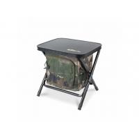 Stolek do bivaku NASH bank life bedside station camo small