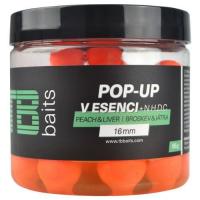 TB Baits Pop-Up 16mm Orange Peach Liver +NHDC