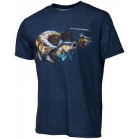 Triko Savage Gear Cannibal Tee Blue