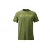 Triko Sportex T-Shirt zelen s logem