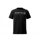 Triko Sportex T-Shirt ern s logem