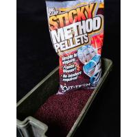 Pelety Bait-Tech Sticky Method Micro Red 700g