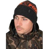 Zimn epice Fox Collection Beanie Hat Black Orange