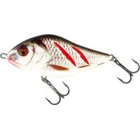 Wobler Salmo Slider - Wounded Real Grey Shiner Floating